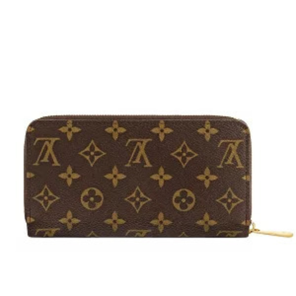 Louis Vuitton Zippy Wallet Monogram Round Zip Canvas Brown LVOS - Picture 4 of 4